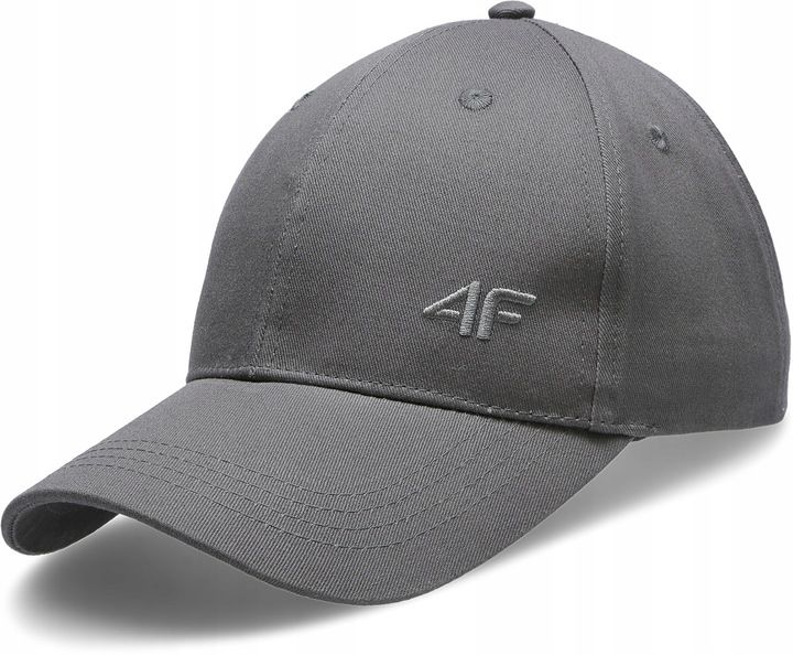 4F CZAPKA Z DASZKIEM H4L21 25S SZARA zdjęcie 1
