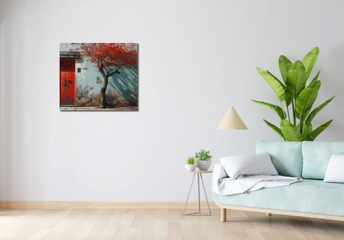 Obraz 70x60cm Widok Na Dawne na Arena.pl