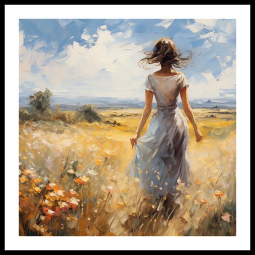 Plakat 70x70cm Podmuch Lata na Arena.pl