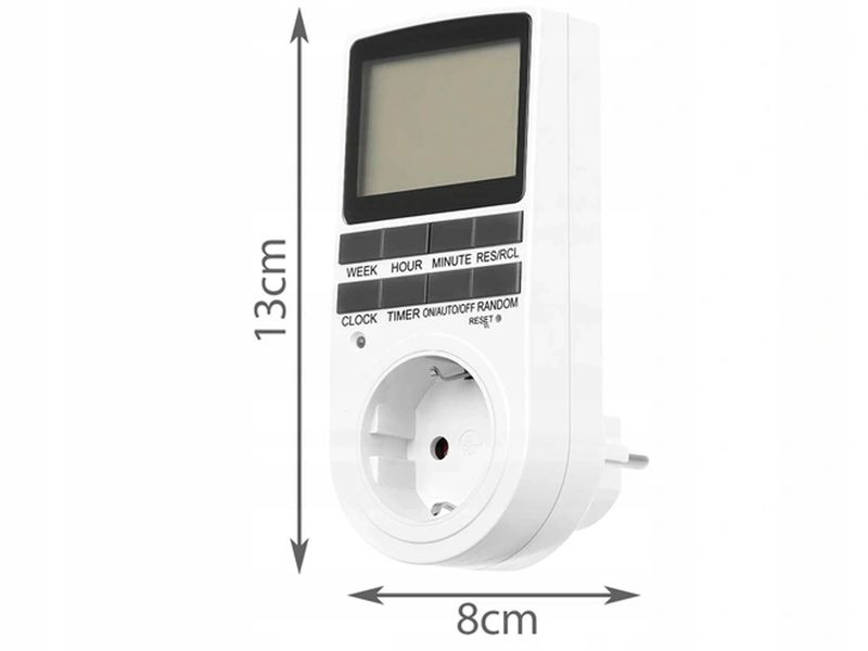 Profesjonalny HQ Włącznik Programator Czasowy Wyłącznik Timer Lcd zdjęcie 2