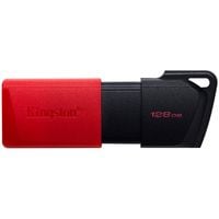 kingston 128gb usb3.2 gen1 datatraveler exodia m (black + red)