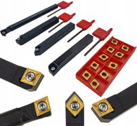 ZESTAW NOŻY TOKARKISCH SKŁADANYCH NÓŻ TOKARSKI 12x12 18 EL