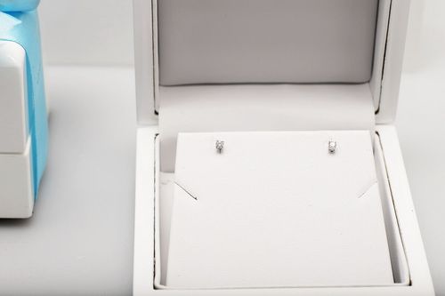 Złote kolczyki KZD5010M - Diament na Arena.pl