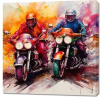 Obraz 90x90cm Adrenalina i Sztuka