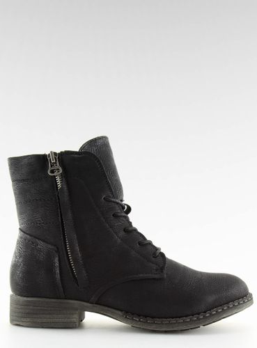 Botki sznurowane czarne 6177 BLACK - 41 na Arena.pl