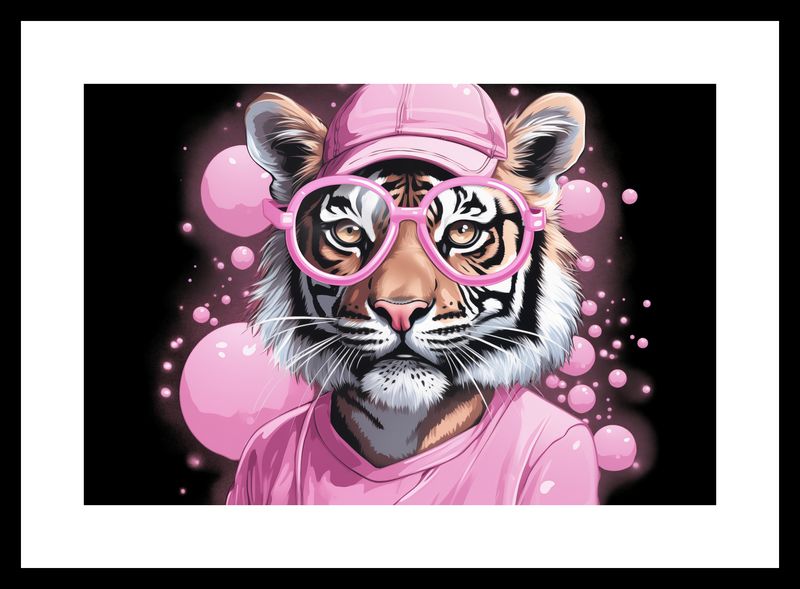 Plakat 30x20cm Ludzki Tygrys zdjęcie 3