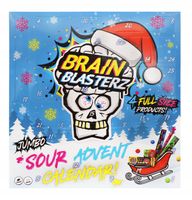 KALENDARZ ADWENTOWY BRAIN BLASTERZ KWAŚNE SŁODYCZE PREZENT BOŻE NARODZENIE