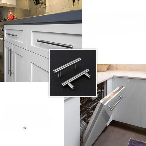 15X Uchwyt Meblowy Reling 96 Mm Srebrny Metalowy Uchwyt Do Szafek Szuflad na Arena.pl