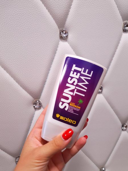 SOLEO SUNSET TIME INTENSYWNY BRONZER DO OPALANIA zdjęcie 3