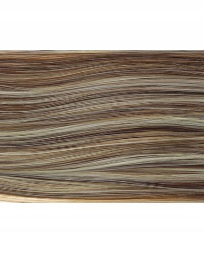DOCZEPIANE WŁOSY Jak Naturalne Clip In Dopinki Proste Długie 6 Taśm 60cm na Arena.pl