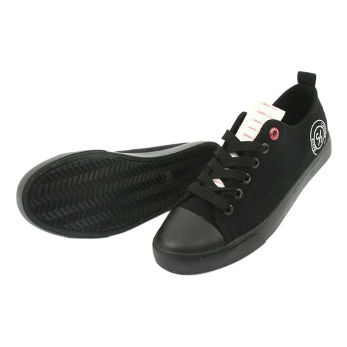 Cross jeans tramki wiązane czarne r.37 na Arena.pl