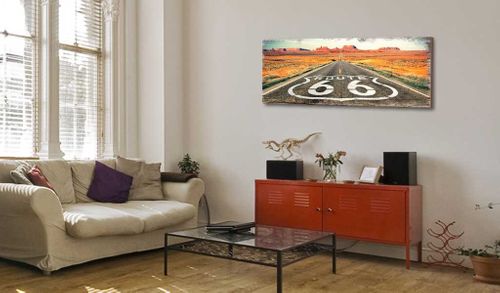 Obraz - Prosta droga Rozmiar - 135x45 na Arena.pl