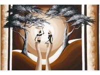 60X40CM SPACER O ZACHODZIE SŁOŃCA OBRAZ