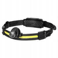 ORNO LATARKA CZOŁOWA LED COB 3W + LED CREE 10W AKUMULATOR 1200mAh