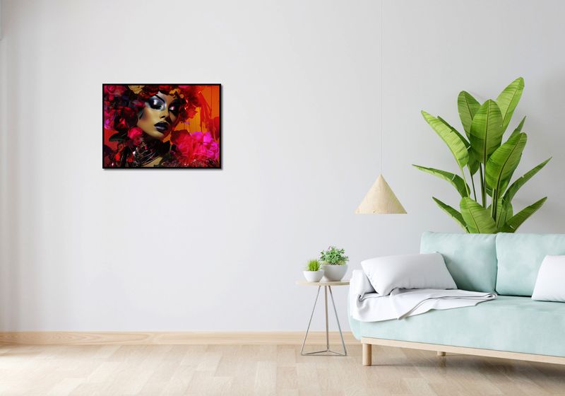 Plakat 70x50cm Kwiecista Diva zdjęcie 4