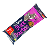 Ciastka z kremem waniliowym Black Bourbon Vanilla Hide&Seek Parle 100g