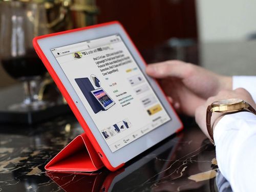 Etui Alogy Smart Case do Apple iPad 2 3 4 Czerwone na Arena.pl