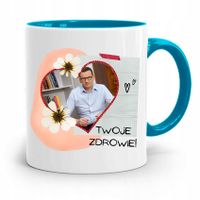 Kubek Błękitny Politycy Premier Mateusz Morawiecki Z Nadrukiem Ze Zdjęciem