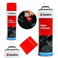 PIANKA DO CZYSZCZENIA TAPICERKI SAMOCHODU DYWANÓW KOKPITU SPRAY WURTH 500ML