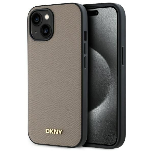 Etui DKNY do iPhone 15, Beżowy, MagSafe zdjęcie 1