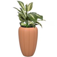 Doniczka donica wkład nowoczesna Terakota Mat  40 cm H 62 cm Okrągła