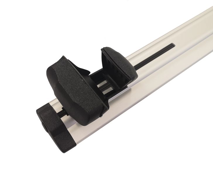 Uniwersalny bagażnik bazowy na relingi standardowe i zintegrowane AMOS ALFA Belki Aluminiowe Dynamic 160cm zdjęcie 4