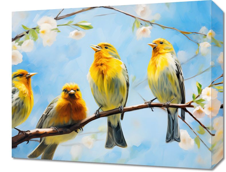 Obraz 50x40cm Wiosenne Pogwizdy zdjęcie 1