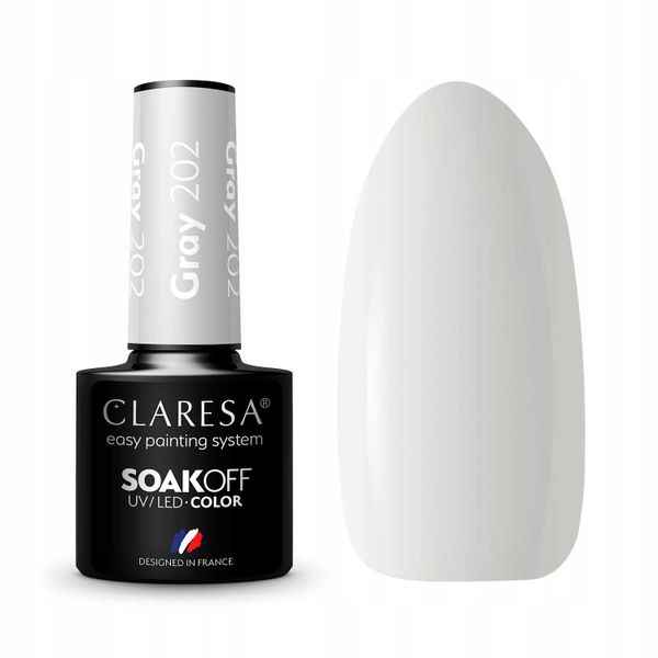 CLARESA LAKIER HYBRYDOWY GRAY 202 zdjęcie 5