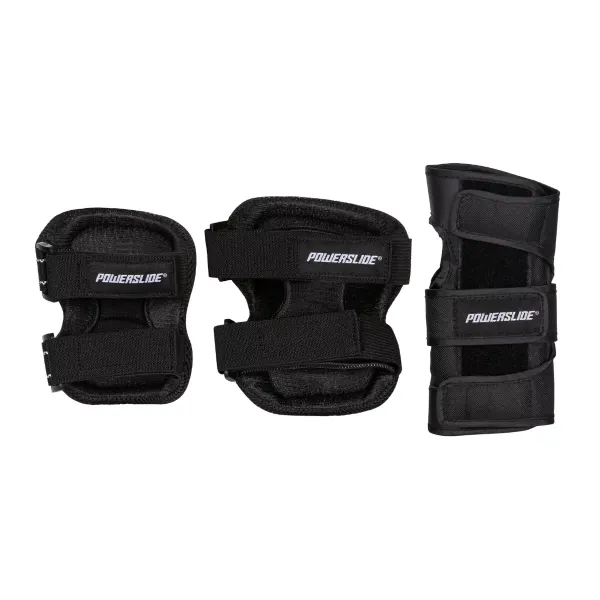 Zestaw 3 Ochraniaczy Powerslide Basic Adult Black L zdjęcie 5