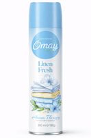 Omay - odświeżacz powietrza w aerozolu Linen Fresh 300ml