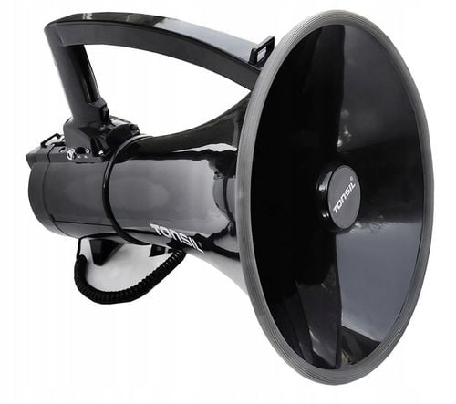 Megafon Tonsil TE 30/20 - Nagrywanie Syrena REC Wersja AKU z Akumulatorem na Arena.pl