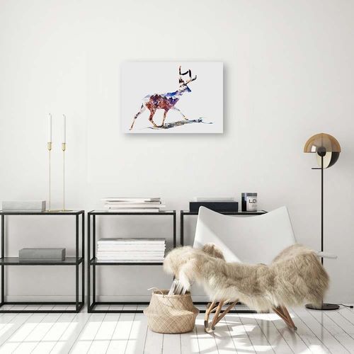 Deco Panel, Jeleń abstrakcja 100x70 na Arena.pl