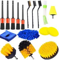 DETAILING ZESTAW PĘDZLI i AKCESORII do CZYSZCZENIA