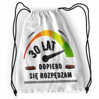 Plecak Urodziny 30 30Te Sportowy Szkolny Worek Z Nadrukiem Ze Zdjęciem