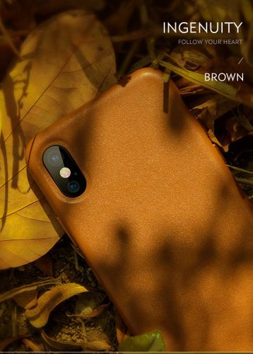 Etui Benks Eleleat Leather Case iPhone X Brown na Arena.pl