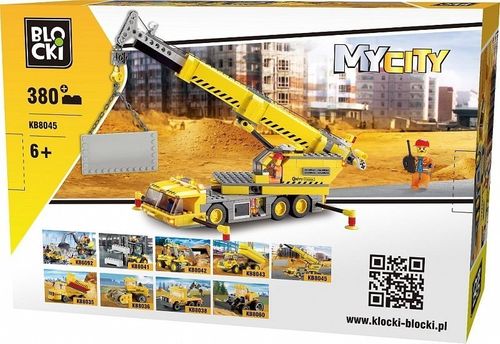 Klocki MYCITY 380 elementów - Dźwig na Arena.pl