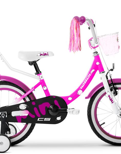Rower 18 TABOU MINI CS różowo-biały zdjęcie 2