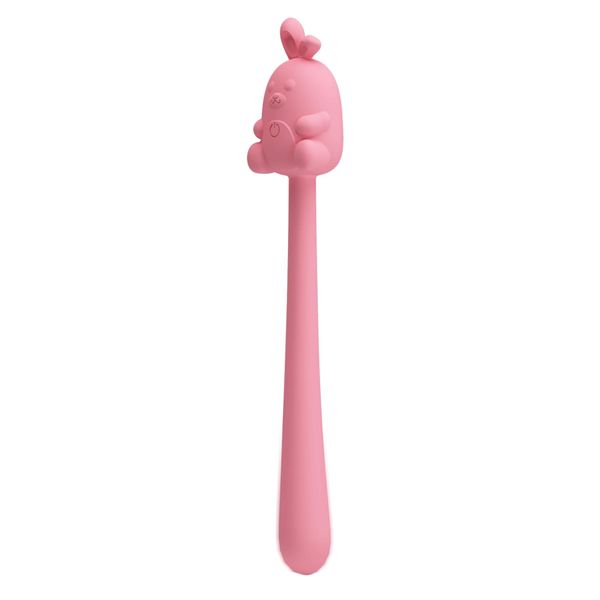 Cute Bunny, Flirting Stick, 7 Vibration Functions, Magnetic Usb Charging zdjęcie 4