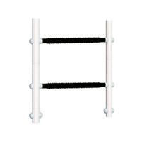 dostawka wydłużająca drabinkę 2 szczeble - czarny