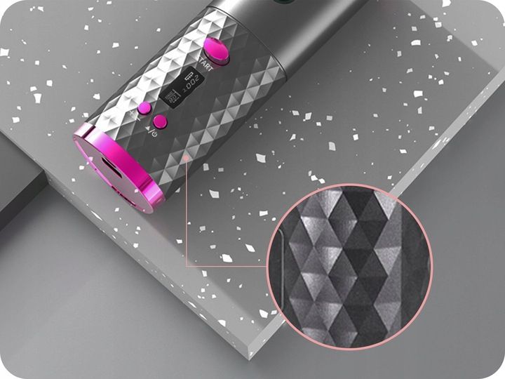 LOKÓWKA AUTOMATYCZNA LCD TIMER OBROTOWA FALOWNICA LOKÓWKA DO WŁOSÓW zdjęcie 9