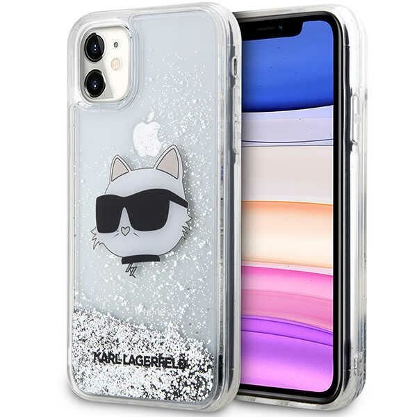 Etui Karl Lagerfeld do iPhone 11, iPhone XR, Srebrny zdjęcie 1