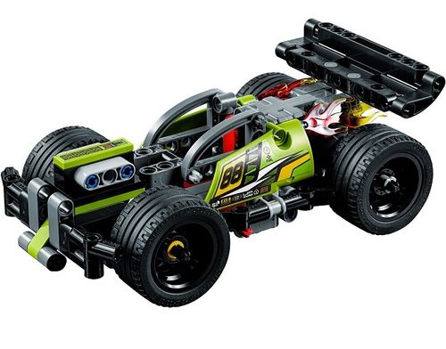 LEGO TECHNIC Żółta Wyścigówka 42072 na Arena.pl