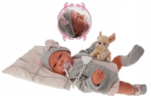 Lalka Bobas Antonio Juan Nacida Gris 3386 / 33086 na Arena.pl