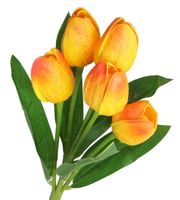 TULIPANY BUKIET TULIPANÓW GUMOWANE GUMOWE SILIKONOWE JAK ŻYWE