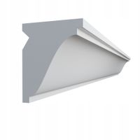 Listwa karniszowa LED 2m DLO35 9cm x 7cm maskownica osłona szyny ozdobna