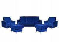 Zestaw wypoczynkowy wersalka fotele poczekalnia