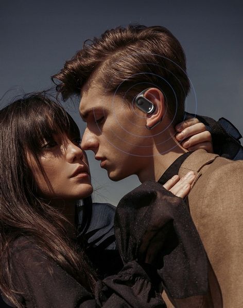 SŁUCHAWKI bezprzewodowe ZAUSZNE TWS Y30 z ENC IDEALNE do biegania i Rozmów zdjęcie 9