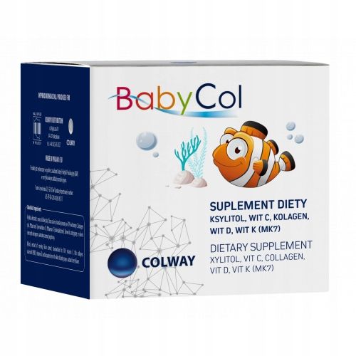 3 x BabyCol COLWAY witaminy dla dzieci - Kolagen+ D3+ C+ K2 zdjęcie 4