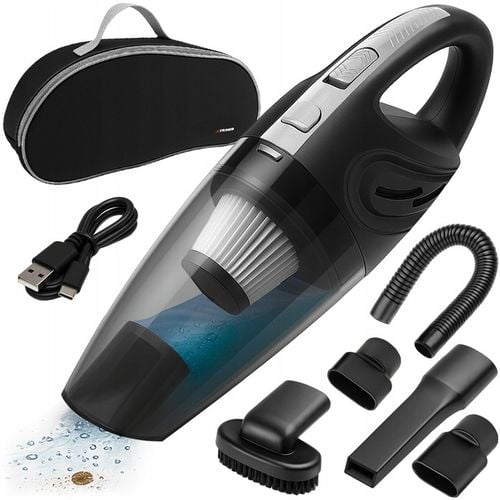 Odkurzacz Samochodowy Bezprzewodowy Ręczny Akumulatorowy Mocny na Arena.pl