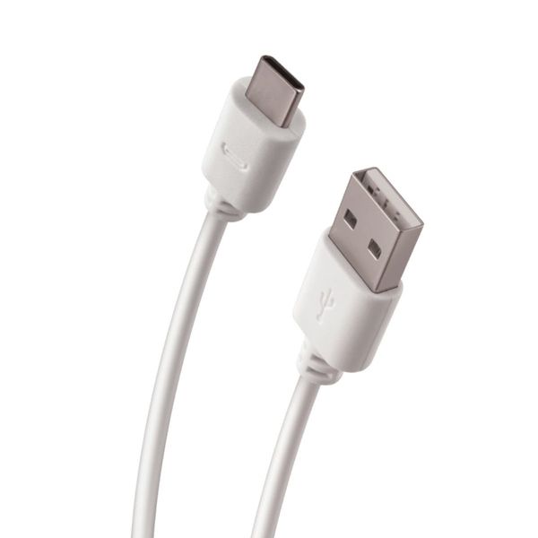 Kabel biały USB ładowarka Forever USB-C 1,0 m 2A zdjęcie 2